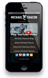 michael chacon mobile website 2